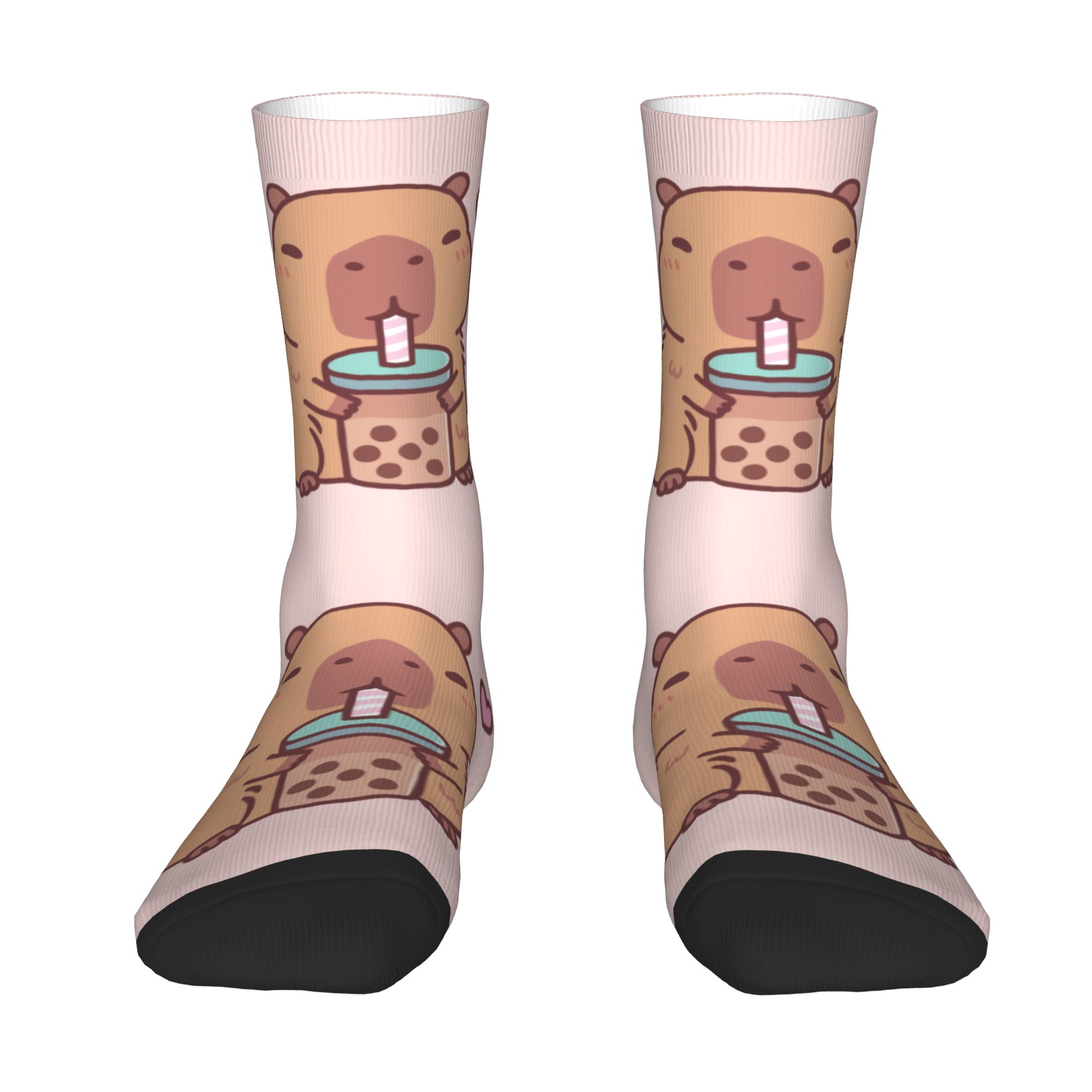 Dress Sock Men - Calcetines Personalizados con Diseño de Capibara