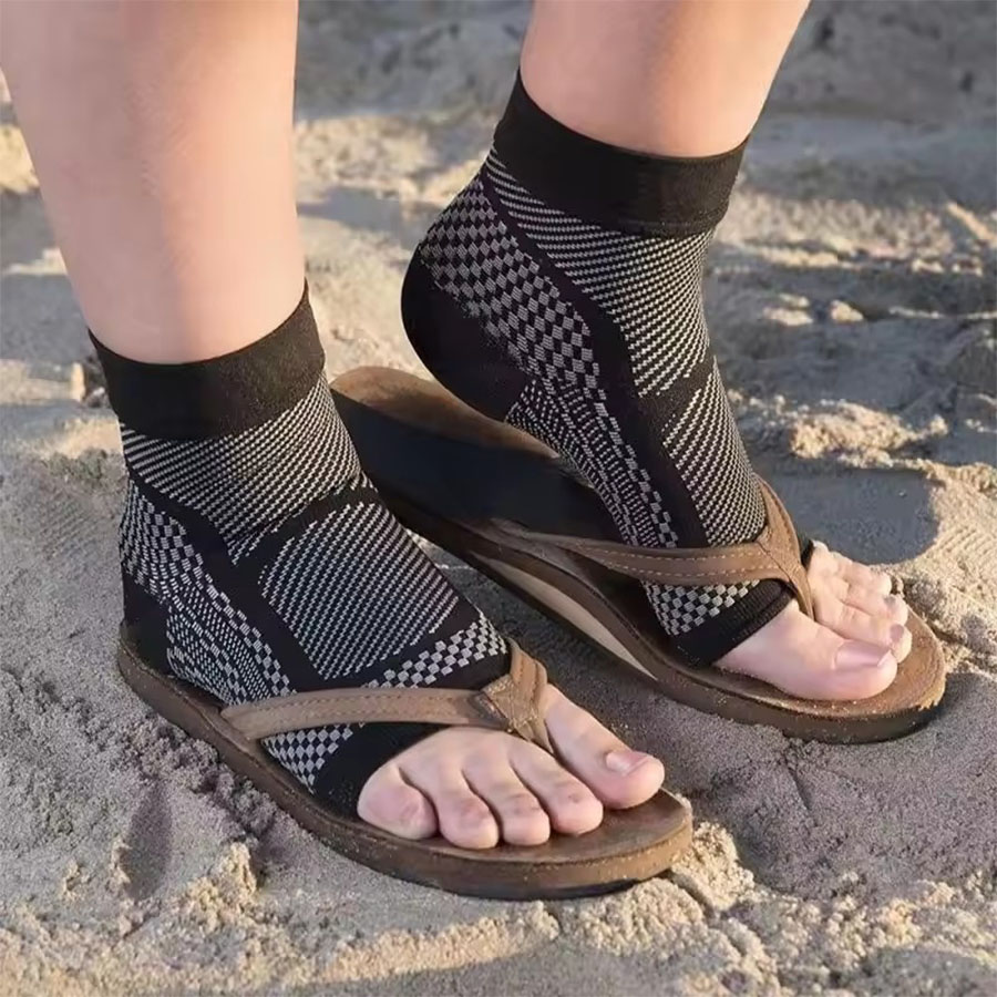 1 par de calcetines de compres - Ankle Brace Sock reseña y precio