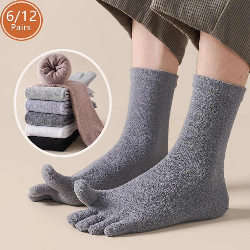 6/12 pares de calcetines térmi - Thermal Sock Winter reseña y precio
