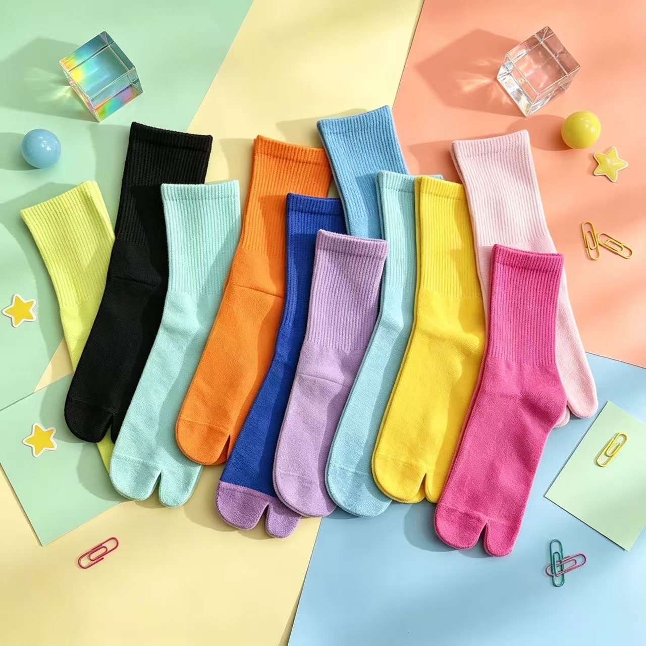 Calcetines Tabi de media caña  - Toe Sock Split reseña y precio